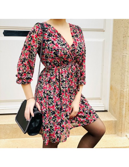 robe femme cache coeur
