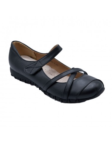 Chaussures Confort Femme Grande Pointure 41-44 style Ballerines Confortables orthopédiques semelle Cuir