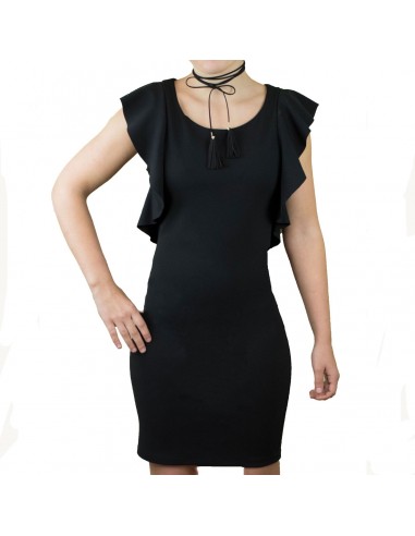 Robe Noire Droite Longue A8a48a